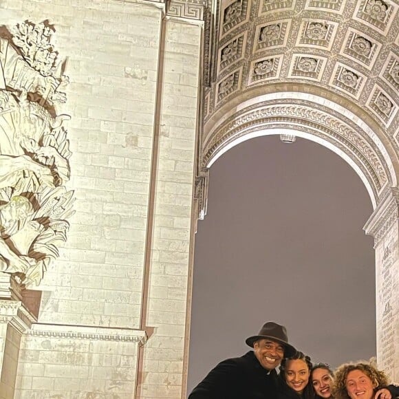 Yannick Noah, ses filles Eleejah, Jenaye et son fils Joalukas