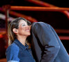 Amir Haddad a chanté, pour la première fois sur scène, avec sa femme Lital (enceinte) - Enregistrement de l'émission "La Chanson de l'Année 2022" à Toulon, diffusée le 4 juin sur TF1. © Bruno Bebert / Bestimage 
