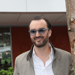 Cyril Lignac au village lors des internationaux de tennis de Roland Garros à Paris, le 10 juin 2018. © Moreau-Jacovides/Bestimage