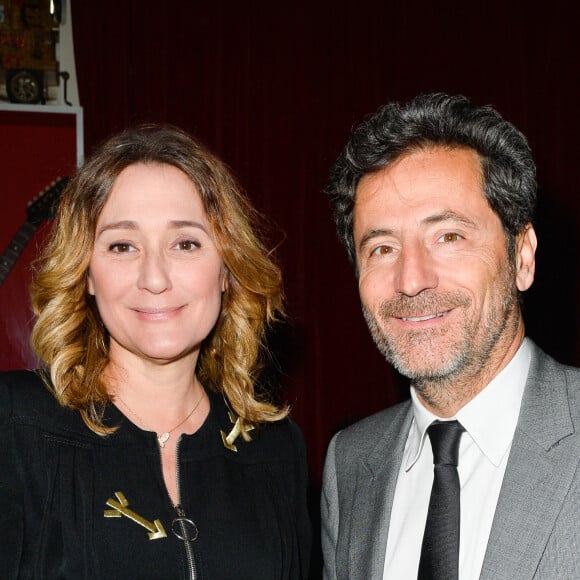 Exclusif - Daniela Lumbroso et son mari Eric Ghebali - Dîner privé en l'honneur de Jean-Paul Belmondo à La Chope des Puces à Saint-Ouen le 27 février 2017. © Coadic Guirec/Bestimage 