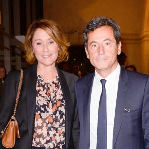 Daniela Lumbroso et son mari Eric Ghebali - Générale de l'opéra en plein air "La Bohéme" à l'Hôtel des Invalides à Paris le 6 septembre 2016. © Coadic Guirec/bestimage