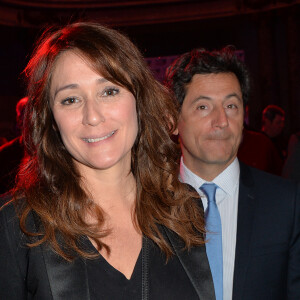 Daniela Lumbroso et son mari Eric Ghebali - Lancement de la chaîne i24News au Pavillon Cambon à Paris.