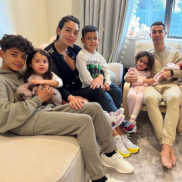 Cristiano Ronaldo et Georgina Rodriguez : leur album de famille - Elle