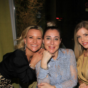 Exclusif - Marie Bourquard, Magali Berdah, Jessica Thivenin, Thibault Garcia - Dîner au restaurant cacher "Le Shkoun" à Paris le 24 juin 2022. © Philippe Baldini/Bestimage