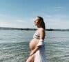 Ilona Smet enceinte sur Instagram. Le 3 juin 2022.