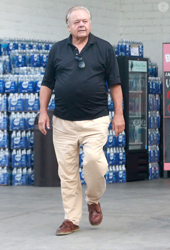 Exclusif - Paul Sorvino fait du shopping à West Hollywood,le 29 juillet 2014 