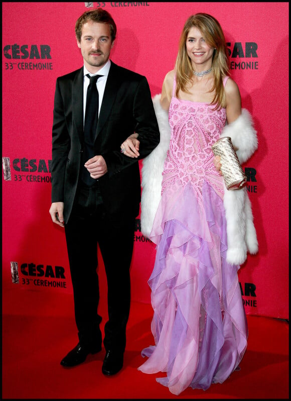 Jocelyn Quivrin et Alice Taglioni - 33e cérémonie des César 2008.