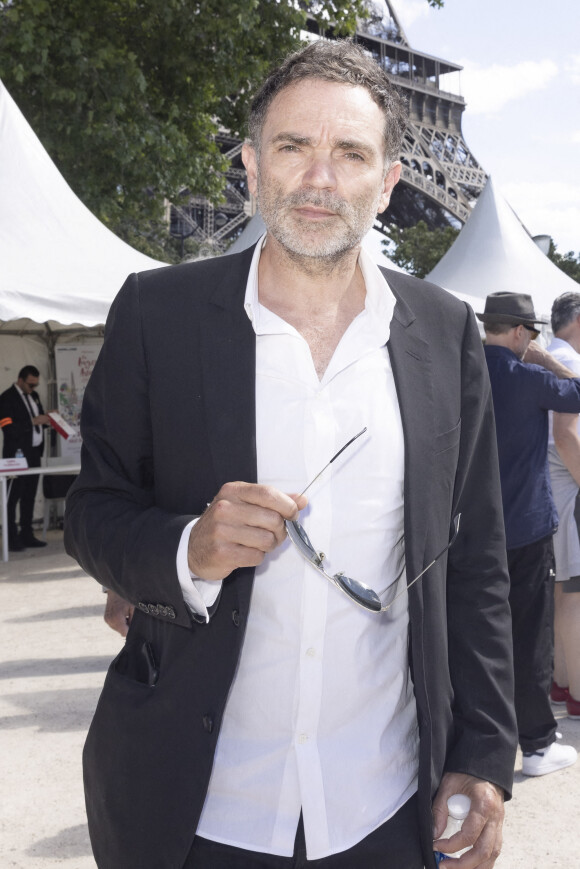 Exclusif - Yann Moix - Festival des Livres et des Artistes organisé par l'association "Lecture pour Tous" au Mail Branly à Paris, le 3 juillet 2022. © Pierre Perusseau / Jack Tribeca / Bestimage