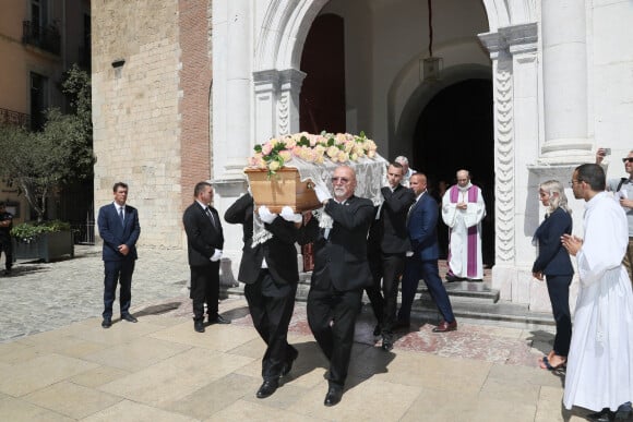 Obsèques de Dani en la cathédrale Saint Jean-Baptiste de Perpignan, le 26 juillet 2022.