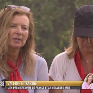 Karine victime d'une lourde chute lors de l'épisode de "Pékin Express 2022" du 27 juillet, sur M6