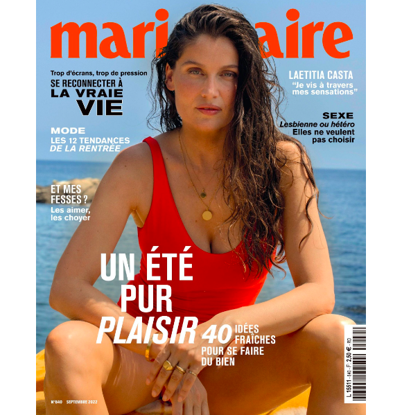 Couverture du magazine "Marie Claire" du jeudi 28 juillet 2022