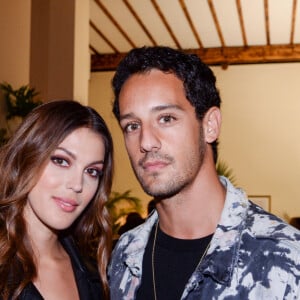 Exclusif - Iris Mittenaere et son compagnon Diego - Les people dans l'espace Experience Immersive réservé aux VIP lors du Etam Live Show 2019 au Stade Roland Garros lors de la fashion week à Paris, le 24 septembre 2019. © Rachid Bellak/Bestimage 