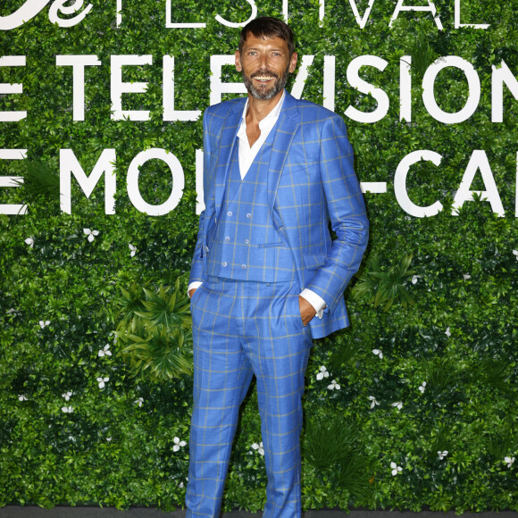 Laurent Kerusore pour la série Plus belle la vie, sur le photocall du 60eme Festival de Télévision de Monte-Carlo au Grimaldi Forum à Monaco. 