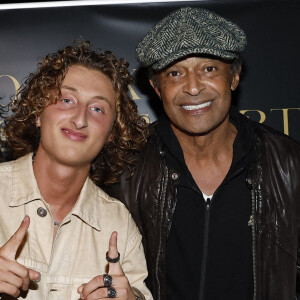 Jenaye, Eleejah, Joalukas Noah, son père Yannick Noah lors de la soirée d'anniversaire de Joalukas Noah, fils de Yannick Noah et Isabelle Camus, pour ses 18 ans à Paris. © Cyril Moreau / Bestimage 