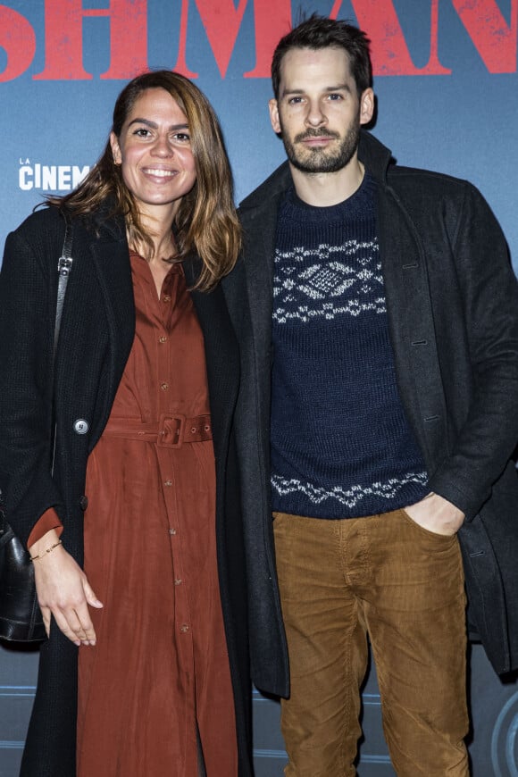 Elsa Leeb et son compagnon Allan - Avant-première du film "The Irishman" à la Cinémathèque à Paris le 17 octobre 2019. © Olivier Borde/Bestimage 