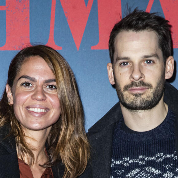 Elsa Leeb et son compagnon Allan - Avant-première du film "The Irishman" à la Cinémathèque à Paris le 17 octobre 2019. © Olivier Borde/Bestimage 