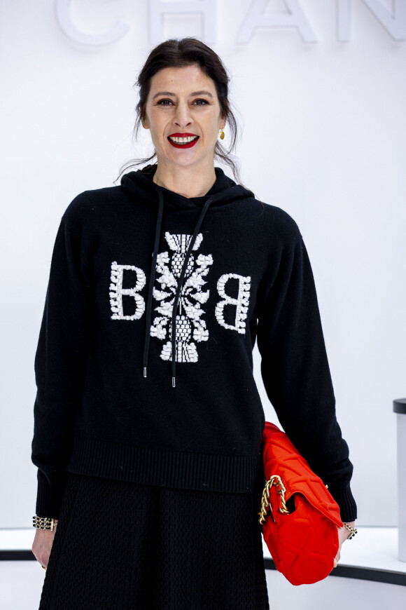 Marie-Agnès Gillot - Photocall - Défilé Chanel collection prêt-à-porter Automne/Hiver 2020-2021 lors de la Fashion Week à Paris, le 3 mars 2020. © Olivier Borde/Bestimage