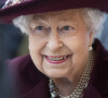 La reine Elisabeth II d'Angleterre en visite dans les locaux du MI5 à la Thames House à Londres. Le 25 février 2020 