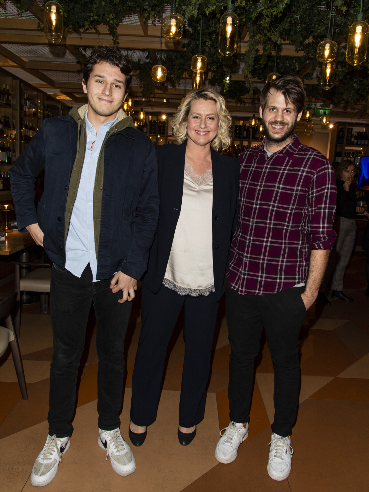 Photo : Luana Belmondo avec ses fils Giacomo et Alessandro - Luana