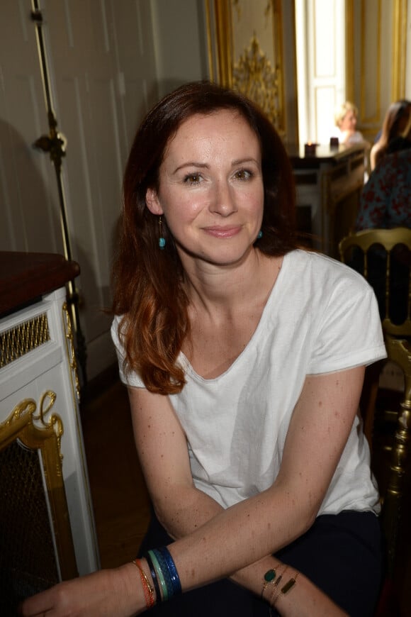 Sophie Ferjani à la conférence de presse de la Flamme Marie Claire à l'hôtel Marois dans les salons France-Amériques à Paris le 14 juin 2016. © Coadic Guirec / Bestimage