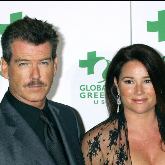 Pierce Brosnan et Keely Shaye Smith.