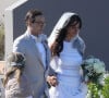 Mariage de Jean-Luc Delarue et Anissa Khel le 12 mai 2012.