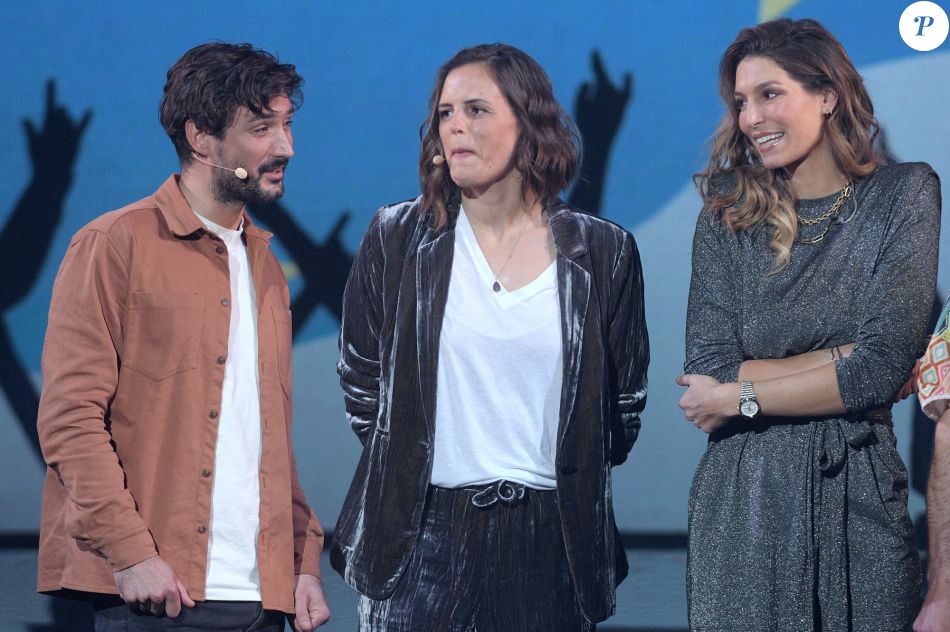 Jérémy Frérot, Laure Manaudou, Laury Thilleman - Enregistrement de l