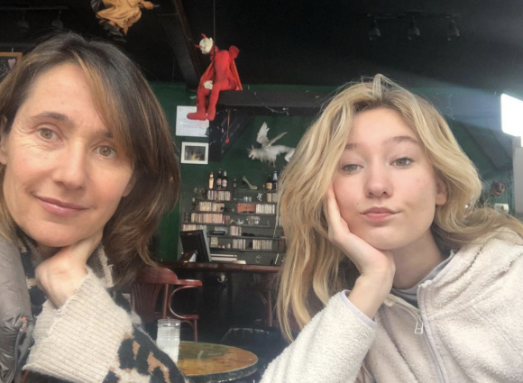 Alexia Laroche-Joubert retrouve sa fille Solveig Blanc au Canada où elle vit. Instagram.