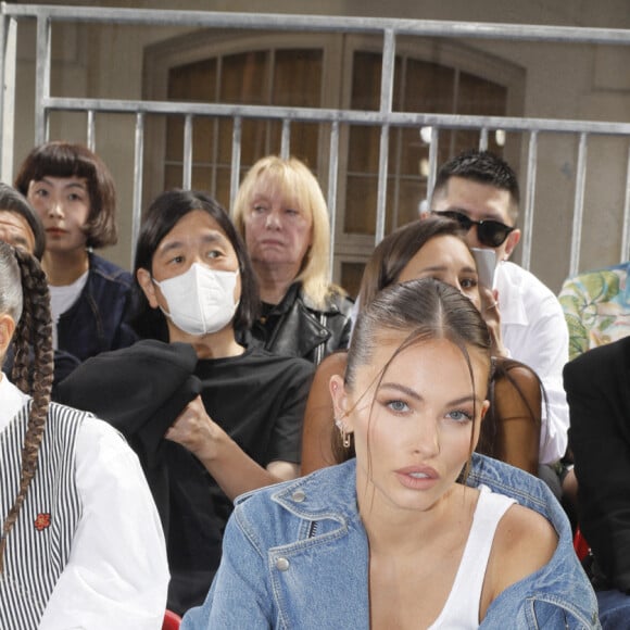 Thylane Blondeau - Front Row au défilé de mode homme Kenzo printemps / été 2023 au Lycée Carnot à Paris le 26 juin 2022. © Veeren-Christophe Clovis/Bestimage 