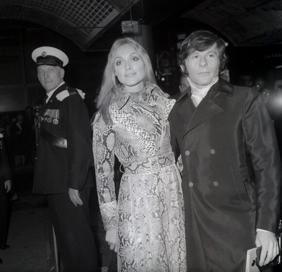 Roman Polanski et Sharon Tate lors de l'avant-première du film Rosemary's Baby à Londres