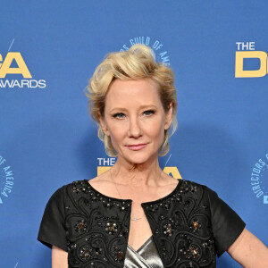 Anne Heche au photocall de la cérémonie Directors Guild of America Awards (DGA) à Los Angeles le 12 mars 2022.