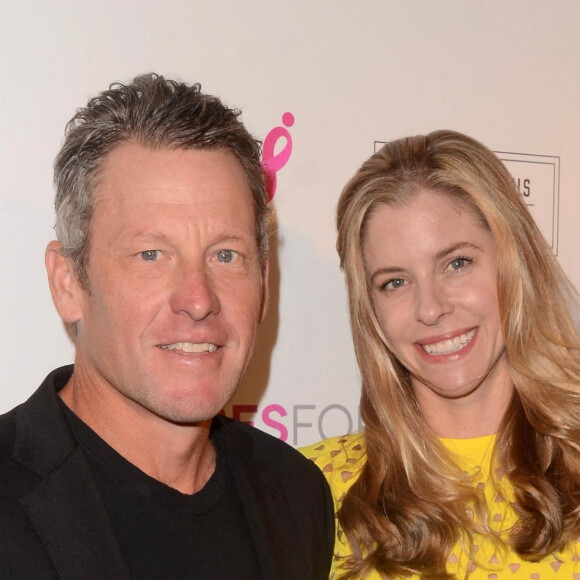 Lance Armstrong et sa fiancée Anna Hansen à la soirée Annual Babes for Boobs live Bachelor Auction à Los Angeles.