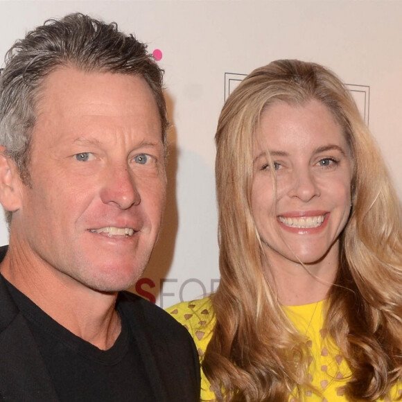 Lance Armstrong et sa fiancée Anna Hansen à la soirée Annual Babes for Boobs live Bachelor Auction à Los Angeles le 7 juin 2018.