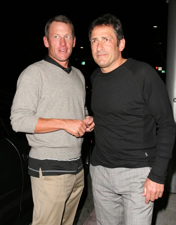 Lance Armstrong, est alle diner au restaurant Mastro a Beverly Hills. Le 12 mars 2013
