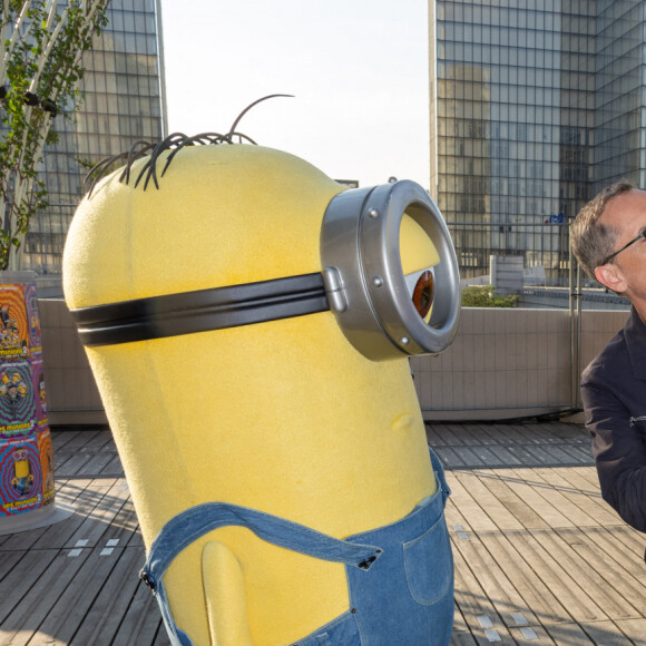 Exclusif - Gad Elmaleh à l'avant-première du film "Les Minions 2 : Il était une fois Gru" au MK2 Bibliothèque à Paris le 21 juin 2022. © Olivier Borde/Bestimage