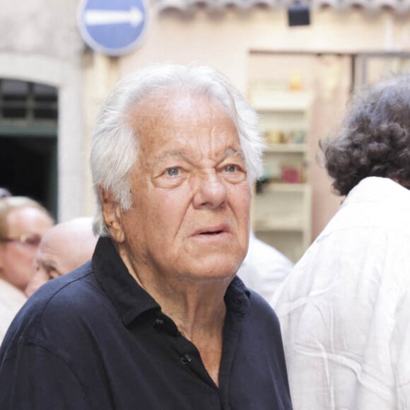 Massimo Gargia - Messe hommage en mémoire de Ivana Trump, morte le 14 juillet 2022, en l'église de Saint-Tropez le 9 août 2022. © Jack Tribeca / Bestimage 