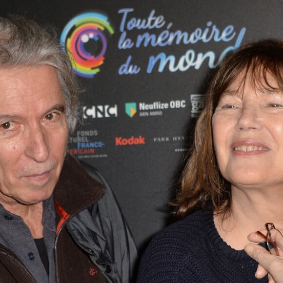 Jacques Doillon et Jane Birkin - Projection de "La fille prodigue" de Jacques Doillon lors du festival "Toute la mémoire du monde" à la cinémathèque française à Paris le 7 février 2016. 