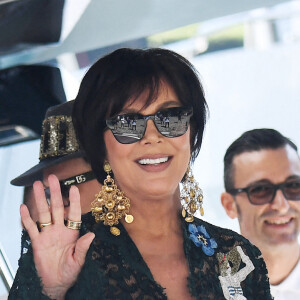 Kris Jenner - Portofino, le 21 mai 2022.