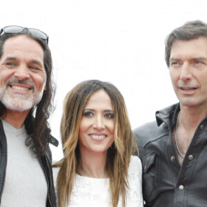 Eric Le Roux, Fabienne Carat, Franck Semonin, Laura Fontaine - Photocall de la série "Section de Recherches" lors de la 5ème édition du Festival International Canneseries à Cannes. Le 6 avril 2022 © Denis Guignebourg / Bestimage