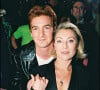 Sheila et son fils Ludovic Chancel, en janvier 1998 au Queen à Paris.