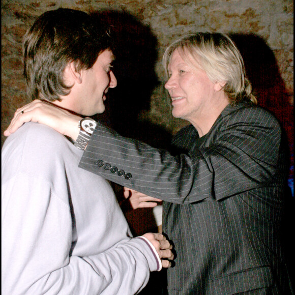 Exclusif - Pierre Palmade et Patrick Juvet - Soirée d'inauguration du nouveau club de Jean-Louis Garnier, Le Scarron, dans le Marais. Paris.