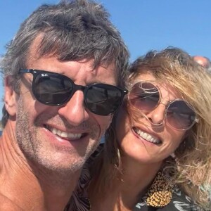 Karin Viard et son mari Manuel Herrero sur Instagram.