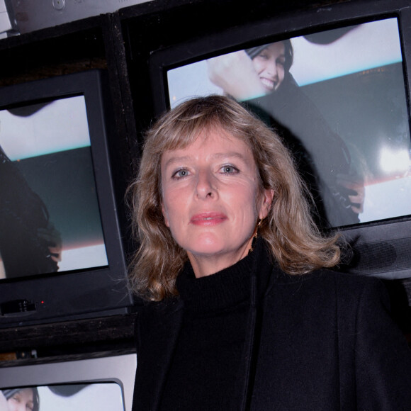 Karin Viard lors de la soirée de lancement du sac Kate Moss pour IKKS à l'hôtel Amour à Paris le 22 octobre 2020. © Rachid Bellak / Bestimage 