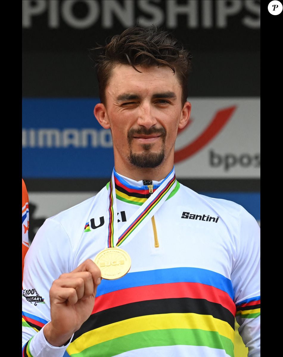 Julian Alaphilippe - Championnats du Monde UCI - Elite Hommes en Belgique le 26 septembre 2021.