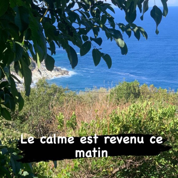 Léa Salamé s'exprime sur la tempête en Corse sur Instagram.