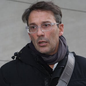 Rétro - Décès de la mère de Julien Courbet de la maladie d'Alzheimer - Exclusif - Julien Courbet à Paris. 