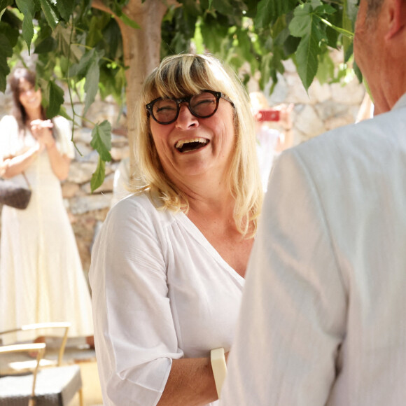 Exclusif - Mariage de Christine Bravo et Stéphane Bachot à l'Ile Rousse en Corse © Dominique Jacovides / Bestimage