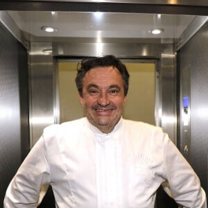 Exclusif - Le chef cuisinier Yves Camdeborde en rendez-vous à Paris, le 28 août 2020. No web, no Blog pour la Belgique et la Suisse. 