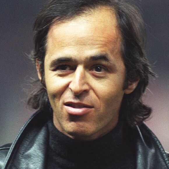 Jean-Jacques Goldman lors d'un match du PSG au parc des Princes en 1996