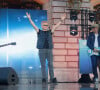 Exclusif - Benjamin Biolay - Concert RFM Music Show sur le parvis de l'Hôtel de Ville de Levallois Perret. Le 18 juin 2022. Le show sera diffusé le 23 juin, à 21h15 sur C8 et en simultané sur RFM ! © Christophe Clovis / Bestimage 